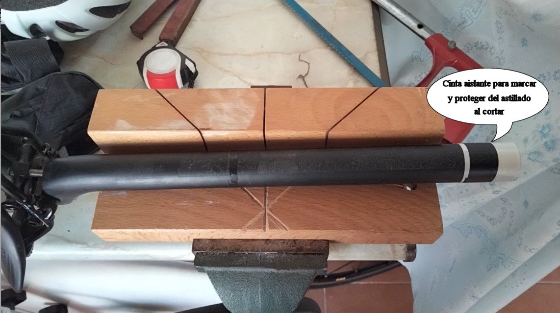 Herramientas y preparación del corte